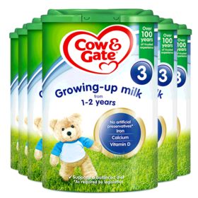 HNMG  （英国直邮）英国牛栏Cow＆Gate恩贝儿奶粉 3段 （1-2岁）800g*4罐