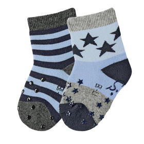 思丹乐爬行袜两双装(12-24个月)8011720