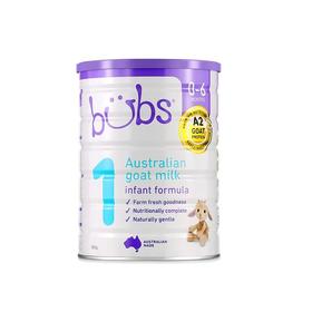 HNMG 澳洲Bubs贝儿婴幼儿配方羊奶粉1段800g