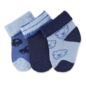 思丹乐新生儿短袜3对装(0-4个月)8201603300