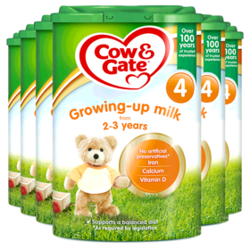 HNMG  （英国直邮）英国牛栏Cow＆Gate恩贝儿奶粉 4段 （2-3岁）800g*4罐