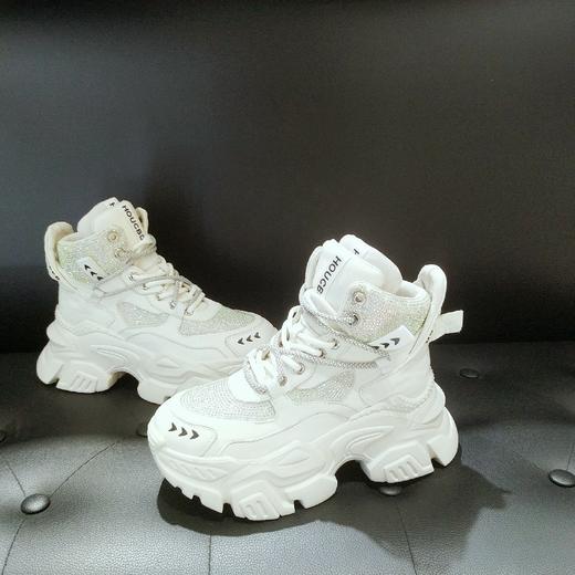 LFGJ 10106 新品闪钻高腰老爹鞋 商品图5