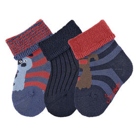 思丹乐新生儿短袜3对装（6-9个月）8401621