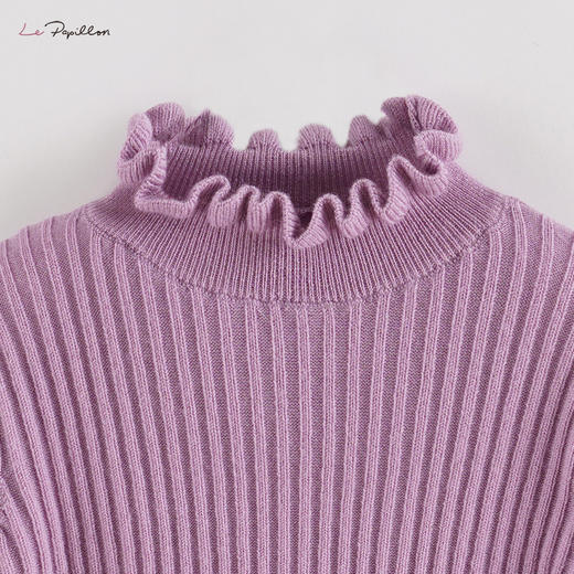 【马克珍妮 法式系列】新款秋冬装 女童羊毛打底毛衣213720 商品图3