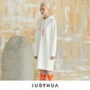 JUDYHUA 运动款红唇卫衣裙 商品缩略图1