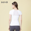sandi运动短袖SA21C02瑜伽服健身服 商品缩略图4