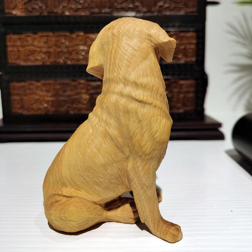 拉菲狗°黄杨小摆件 商品图4