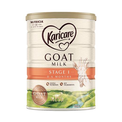 HNMG  新西兰可瑞康Karicare山羊奶粉 1段（0-6个月）900g 商品图0