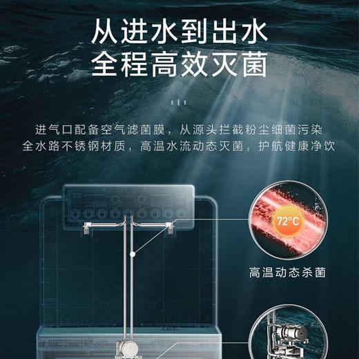 美的（Midea）茶吧机立式饮水机家用办公下置式高端智能多功能自动饮水器悦家系列YR1907S-X 商品图4