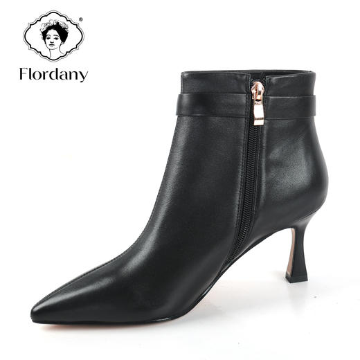 弗洛丹尼高端大气细跟女鞋D216267 商品图3