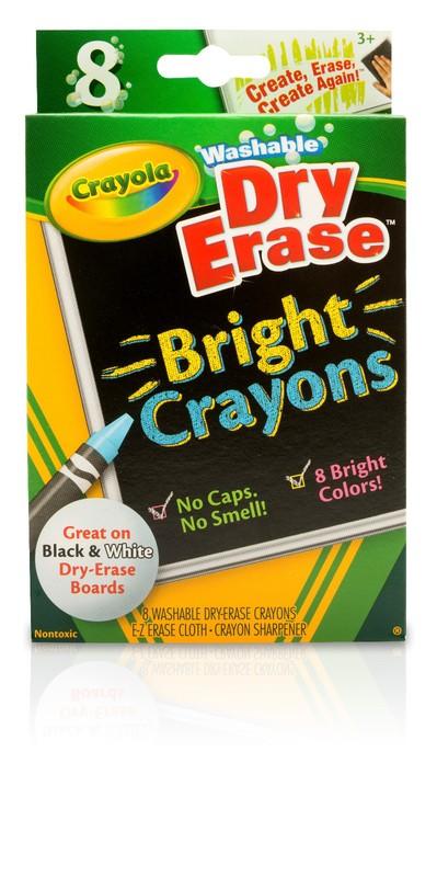 绘儿乐8色易擦可水洗白板蜡笔(明亮色)98-5202 商品图2