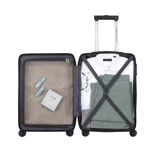 【已下架】积分换购 | 美旅箱包 八轮旋转拉杆箱 青灰色20英寸行李箱[福利品] 商品图7