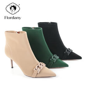 弗洛丹尼高端时尚细跟女鞋DA216361