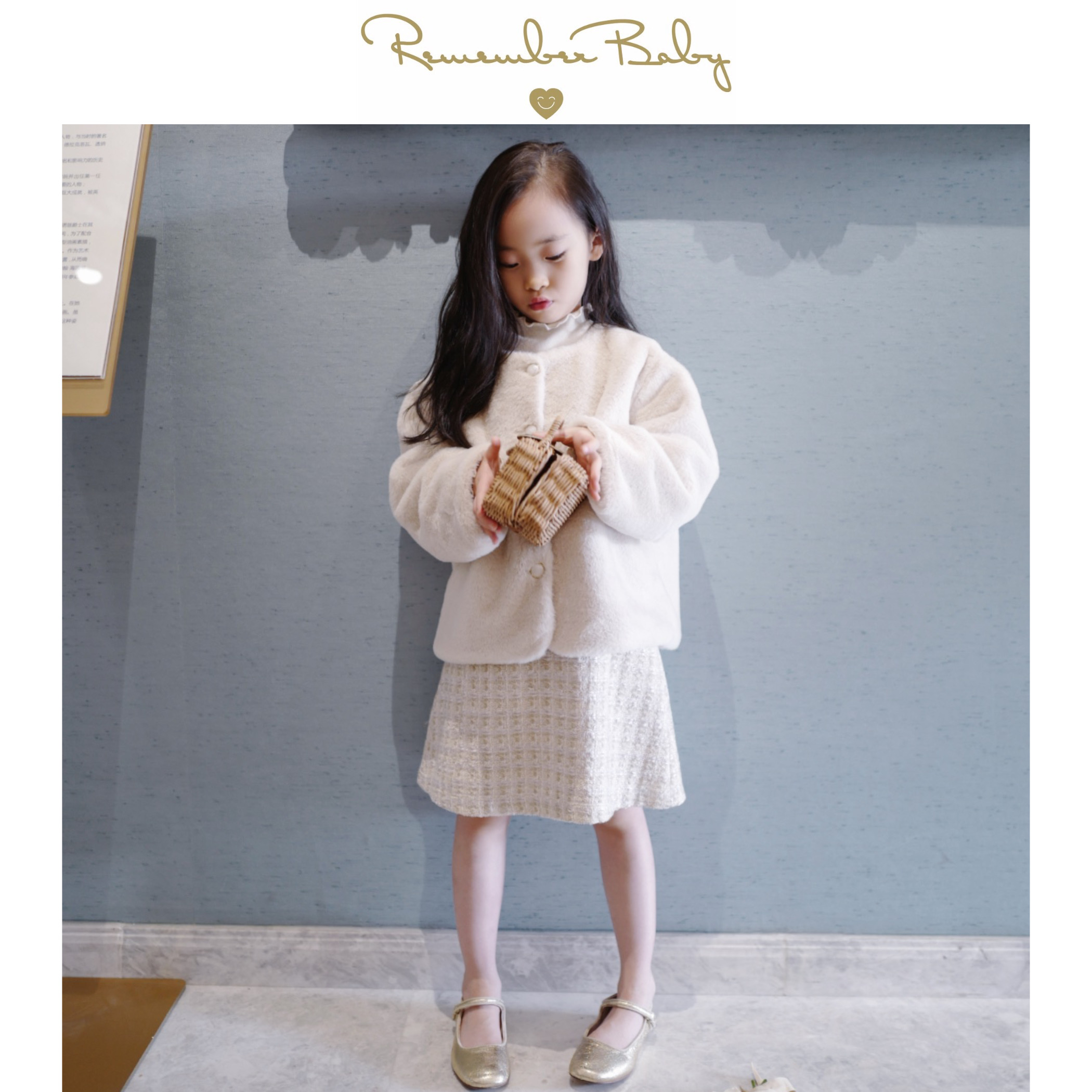 现货 / SNOW | 进口面料制 法式牛奶白环保小皮草