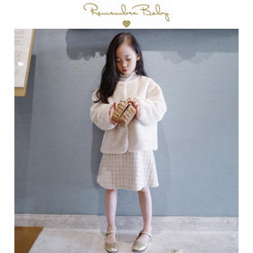 现货 / SNOW | 进口面料制 法式牛奶白环保小皮草