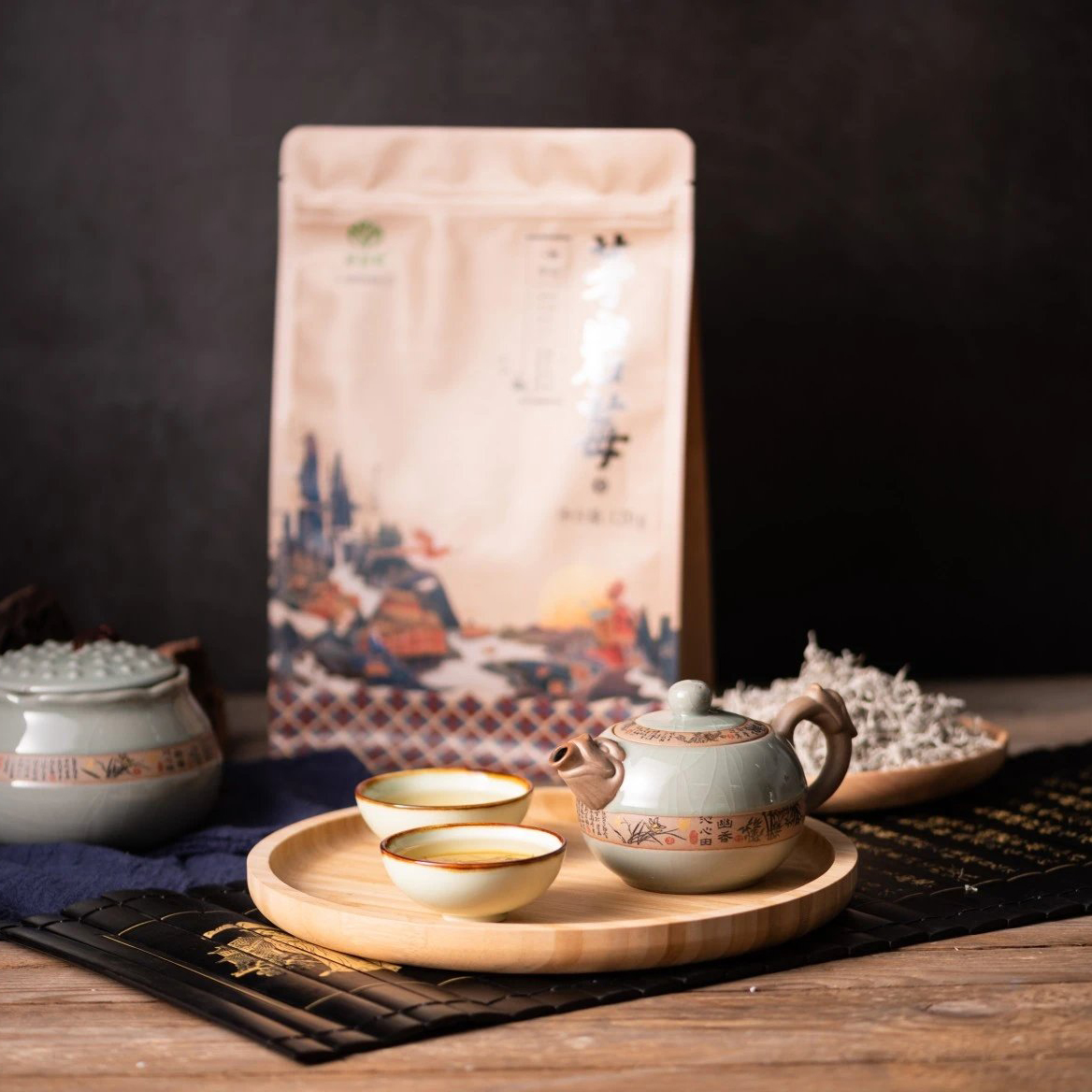 茅岩莓张家界莓茶特产土家甘露茅岩莓茶袋嫩叶芽尖仿野生120g