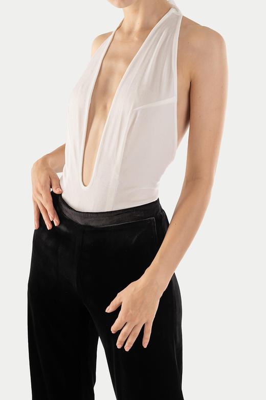 CG｜Studio 54 Velvet TOP  [深V丝绒连体衣] 商品图0