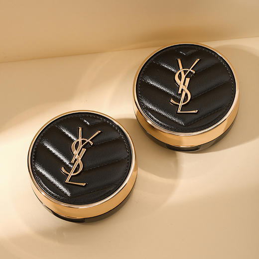 YSL/圣罗兰全新羽毛皮革气垫小样#B20迷你版5g 商品图2