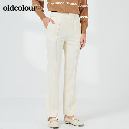oldcolour春秋季时尚气质显瘦休闲长裤女N33073351 商品图2