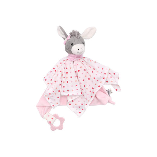 思丹乐毛绒安抚巾大号-小粉驴EMMIGIRL3221838 商品图0