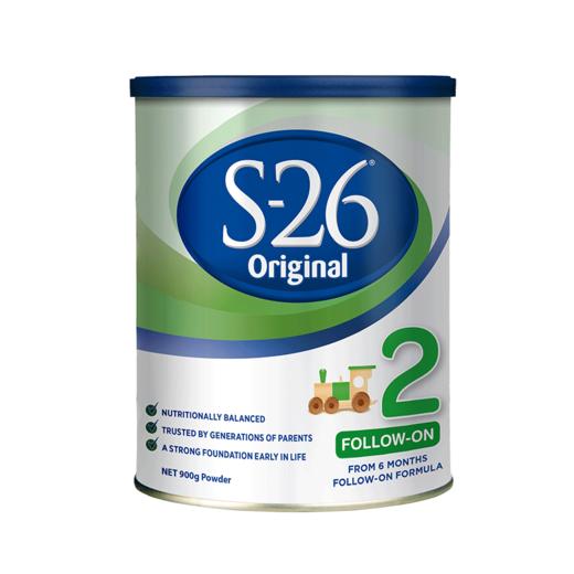 HNMG新西兰惠氏奶粉 S26金装 2段900g （新加坡版本） 商品图0