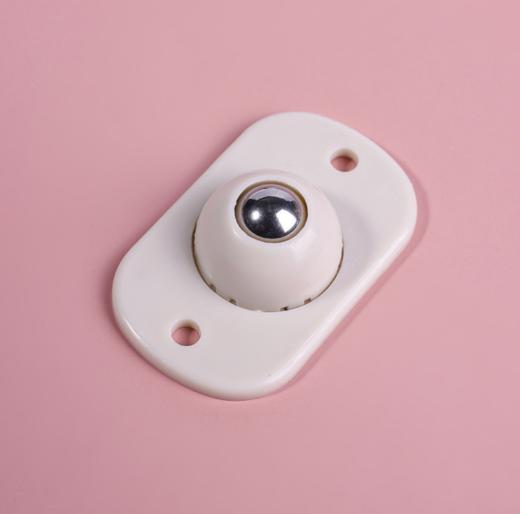 黏贴式360°小滑轮万向轮 底座滚珠式轮子可粘贴3.87 商品图3