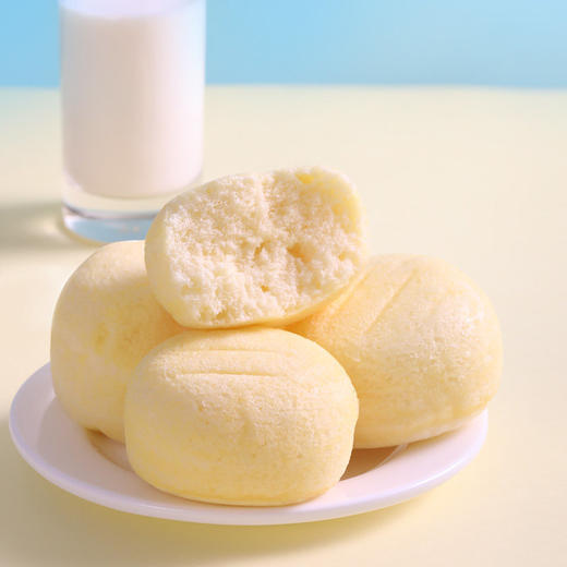 港荣淡糖蒸蛋糕两件组合减糖网红代餐零食小吃面包早餐整箱营养健康糕点心 商品图2