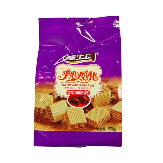 曼士卡巧克力威化【260g】 商品图1