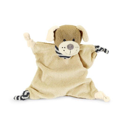 思丹乐毛绒安抚巾中号-小狗HannoSTEC3211619 商品图0