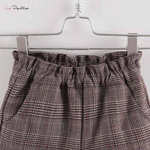 【马克珍妮 法式系列】新款宝宝冬装 女童加厚格纹棉裤213571 商品图2