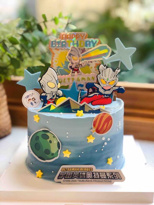 奥特曼奶油蛋糕 下单前请仔细阅读商品详情 商品图1