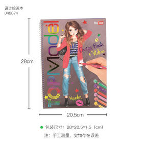 TOPMODELTOPModel设计绘画本048074