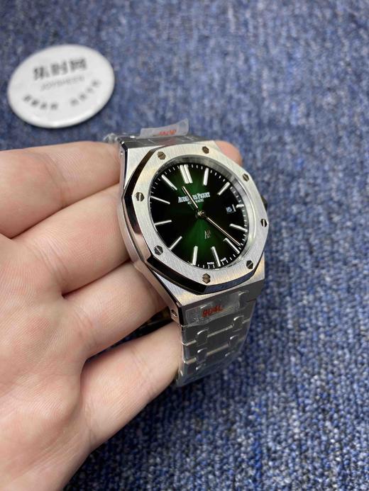 【升级版】爱彼AP皇家橡树系列 AP15202PT烟熏绿 男士腕表 搭载进口西铁城 商品图2