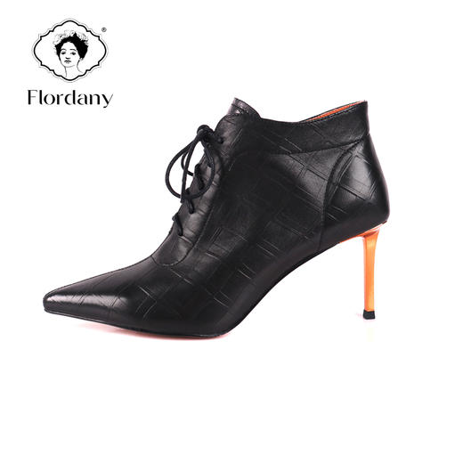 弗洛丹尼高端时尚细跟女鞋D216478 商品图0