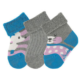 思丹乐新生儿短袜3对装（6-9个月）8401622