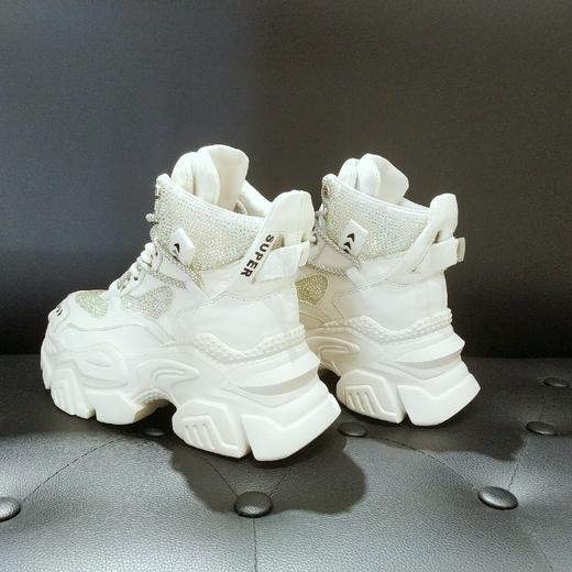 LFGJ 10106 新品闪钻高腰老爹鞋 商品图4