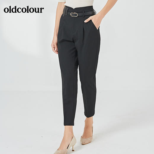 oldcolour春秋季商场同款时尚气质休闲长裤女N32073211 商品图1