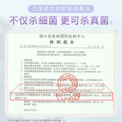 洁芙柔家居多功能消毒液1L 商品图2