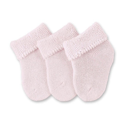 思丹乐新生儿短袜3对装(0-4个月)8201400702 商品图0