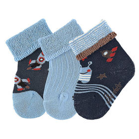 思丹乐新生儿短袜3对装（6-9个月）8401620300