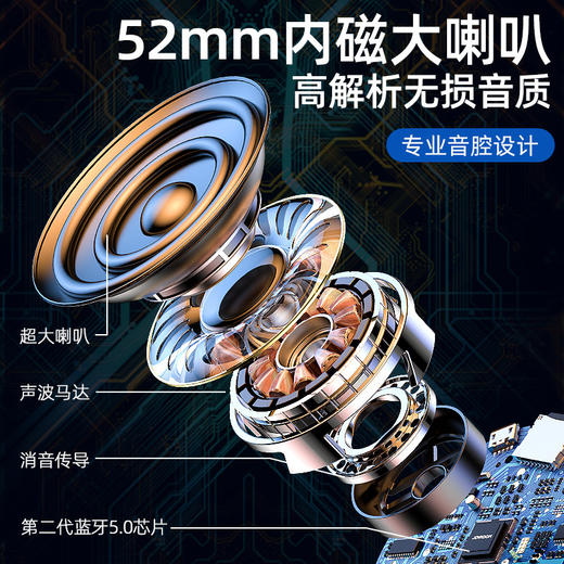 机乐堂蓝牙音箱(3000毫安)超重低音迷你小钢炮户外大音量3D客厅环绕 商品图4