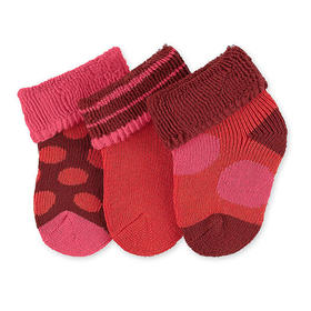 思丹乐新生儿短袜3对装(0-4个月)8201600796