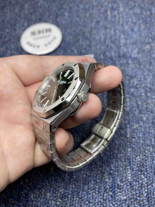 【升级版】爱彼AP皇家橡树系列 AP15202PT烟熏绿 男士腕表 搭载进口西铁城 商品图3