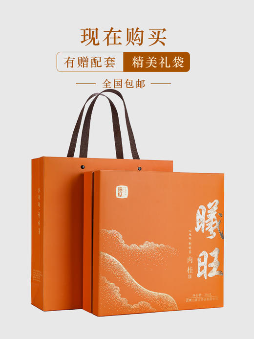曦瓜 曦旺肉桂 武夷岩茶 礼盒装256g 商品图2