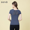 sandi运动短袖SA21C02瑜伽服健身服 商品缩略图2