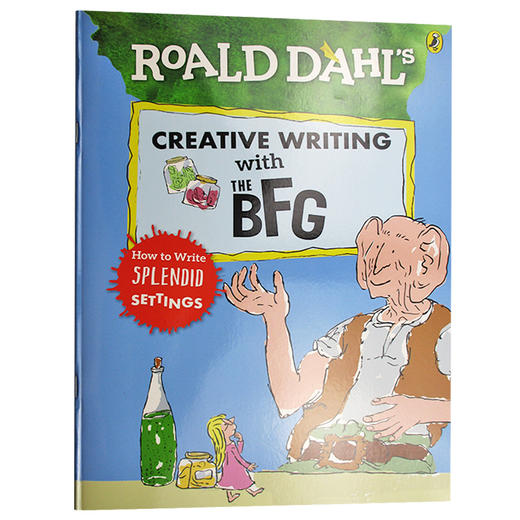 好心眼儿巨人的创意写作 英文原版 Creative Writing with The BFG 圆梦巨人 罗尔德达尔儿童英语写作技巧故事背景 进口全彩大开本 商品图1