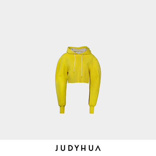 JUDYHUA 廓形短卫衣 商品图3