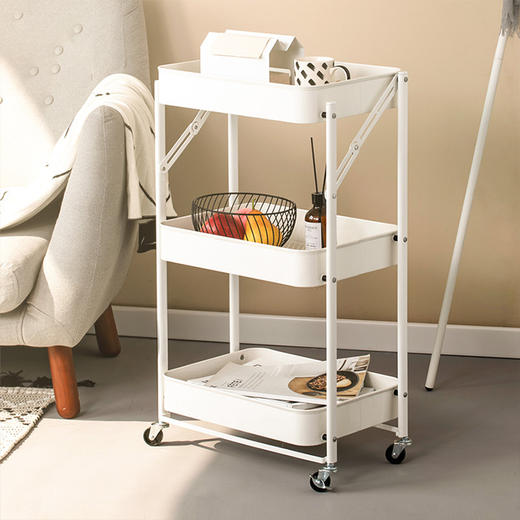 可折叠移动置物架 1个/箱 商品图1