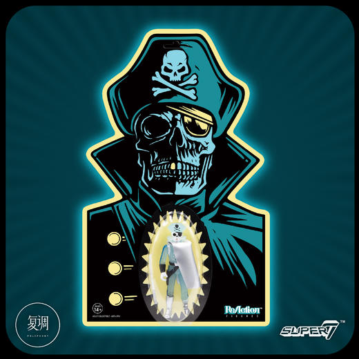 现货 Super7 The Worst Wave 2 夜光 复古 挂卡 潮玩 商品图6