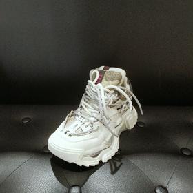 LFGJ 10102 新品印花双鞋带老爹鞋